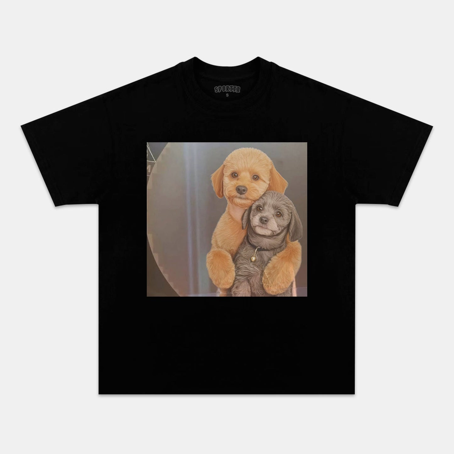 EMBRACING DOG TEE