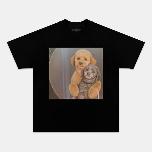 EMBRACING DOG TEE
