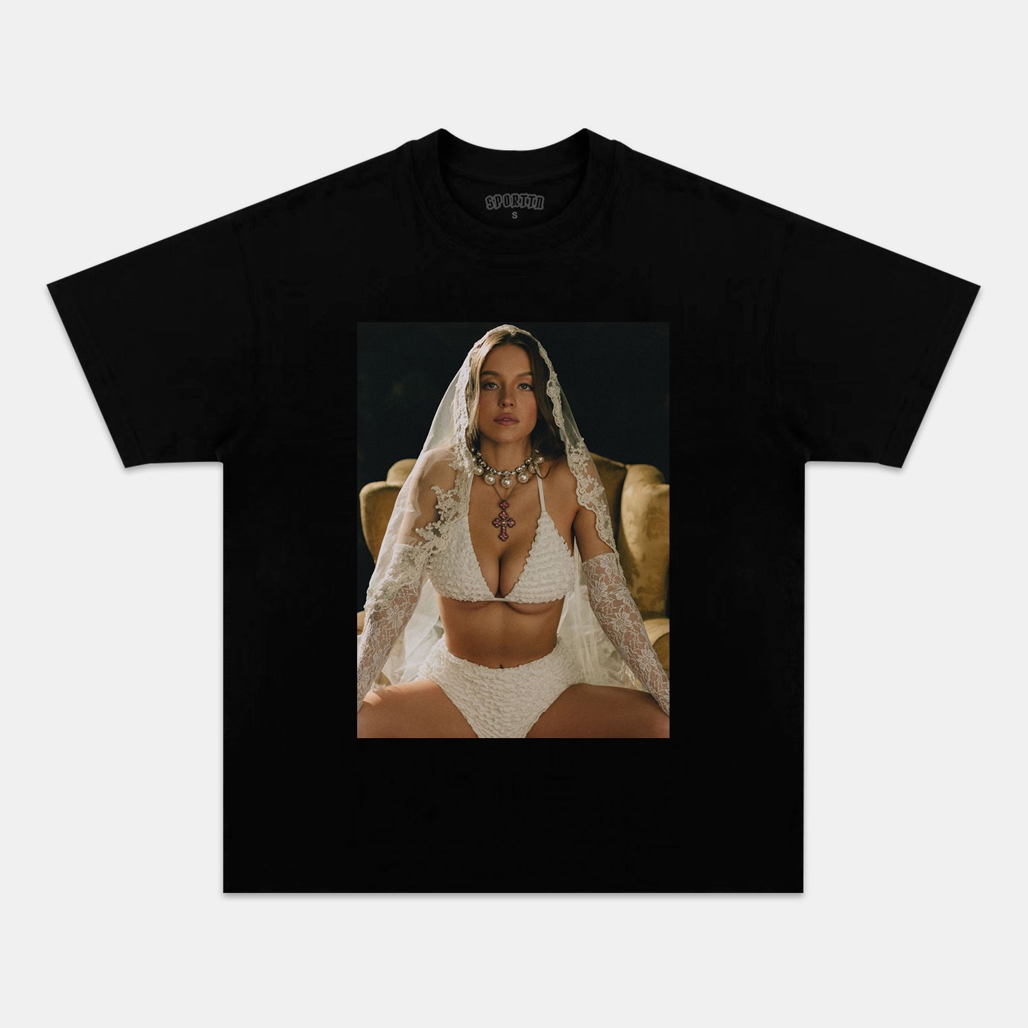 SYDNEY SWEENEY 12.5 TEE - clothing by TeeHivey.com (Image 1)