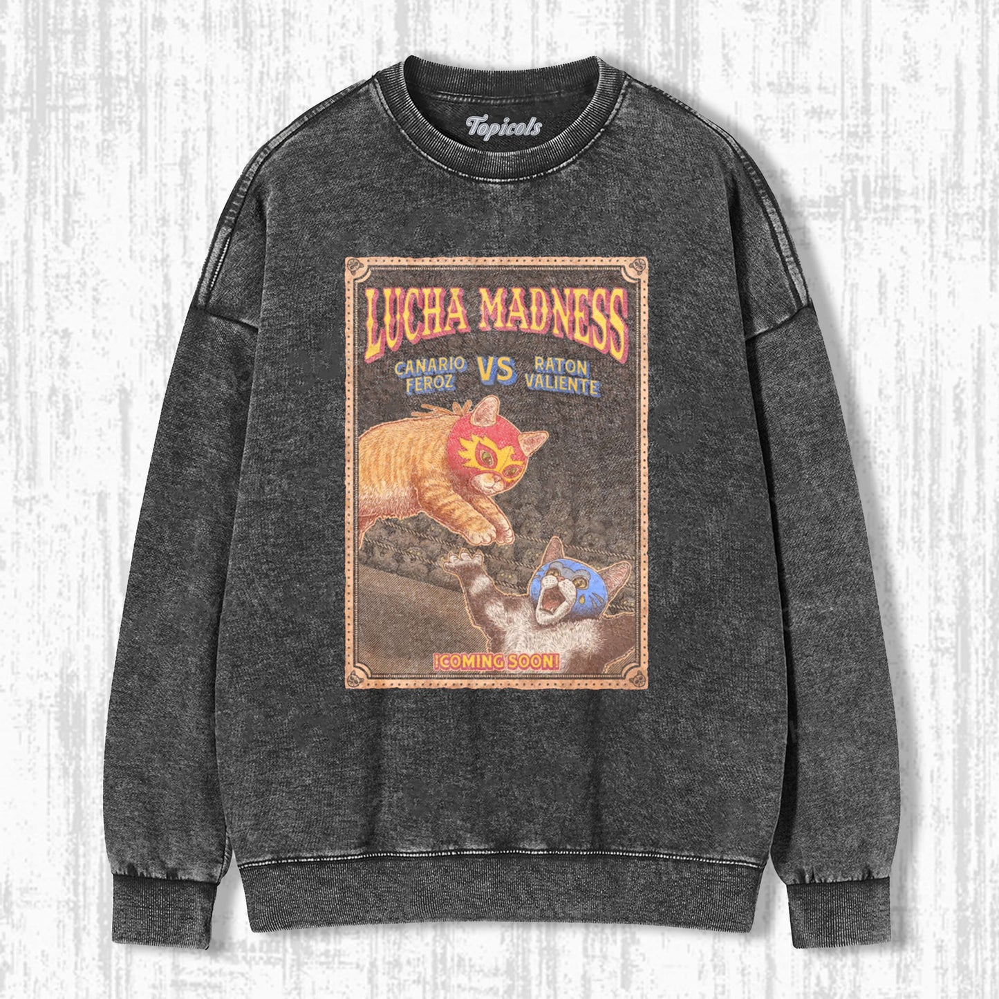 LUCHA MADNESS T-SHIRT - clothing by TeeHivey.com (Image 2)