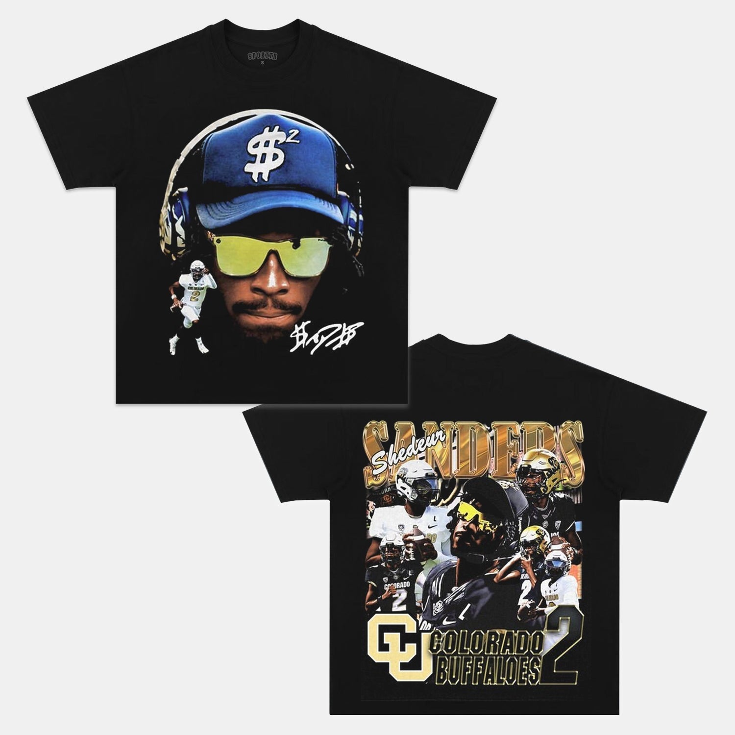 SHEDEUR-SANDERS-TEE - clothing by TeeHivey.com (Image 1)