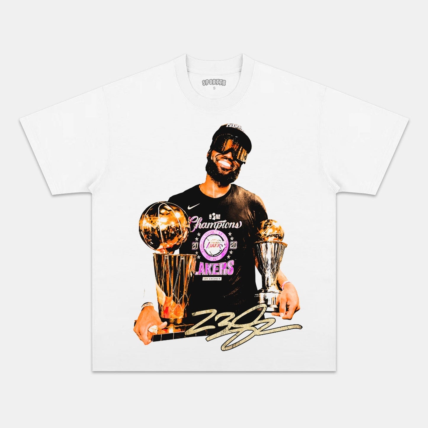 LEBRON TROPHY TEE - clothing by TeeHivey.com (Image 3)