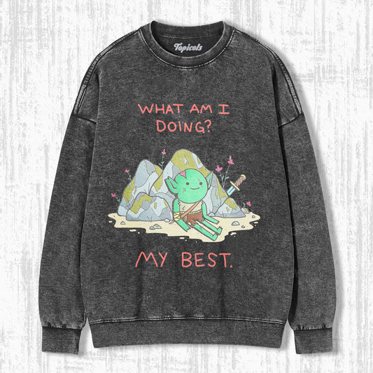 TRY ONE'S UTMOST SWEATSHIRTS - clothing by TeeHivey.com