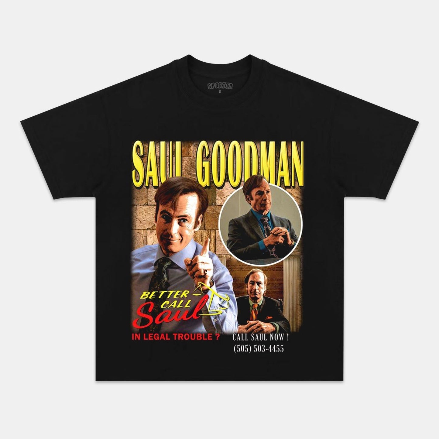 SAUI GOODMAN TEE - clothing by TeeHivey.com (Image 1)