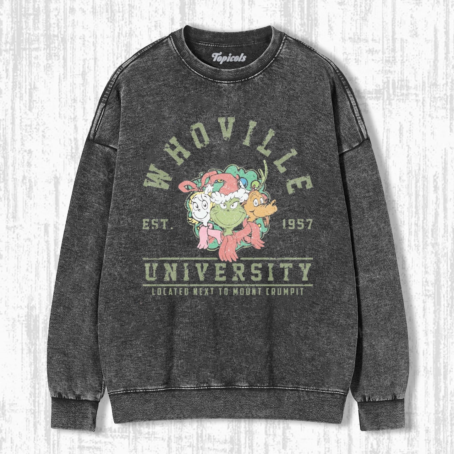 GRINCH NOSTALGIA XMAS T-SHIRT - clothing by TeeHivey.com (Image 2)