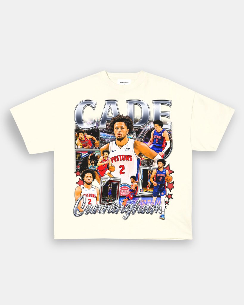 CADE CUNNINGHAM TEE Style001 - clothing by TeeHivey.com (Image 4)