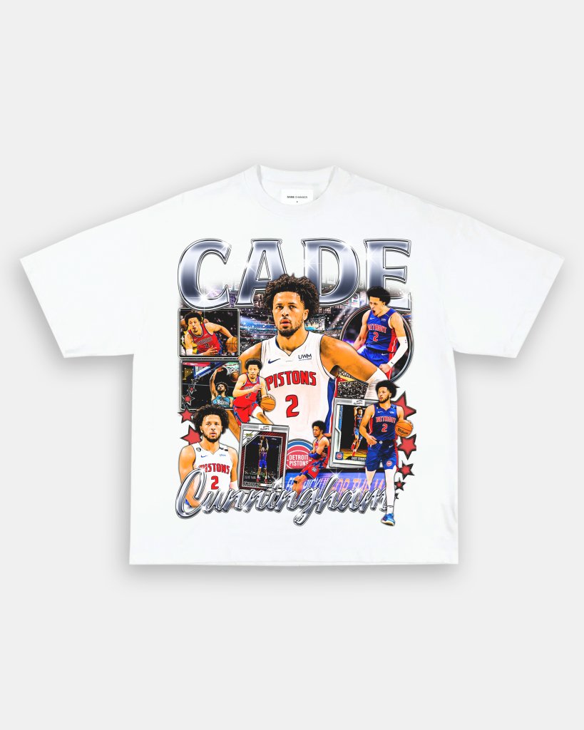 CADE CUNNINGHAM TEE Style001 - clothing by TeeHivey.com (Image 2)