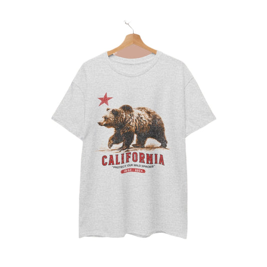 Vintage California State Protect Our Wild Spaces T-shirt