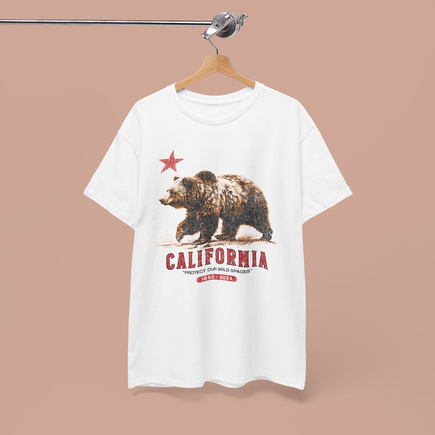 Vintage California State Protect Our Wild Spaces T-shirt