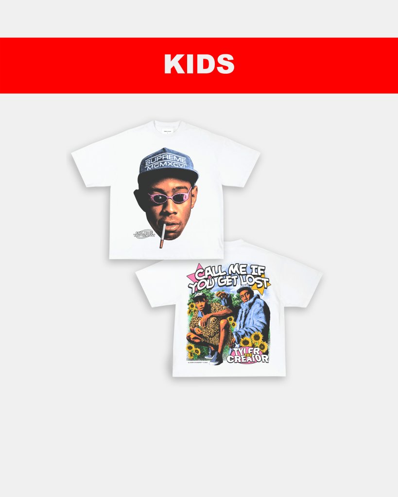 CALL ME WHEN YOU GET LOST - KIDS TEE - [DS]