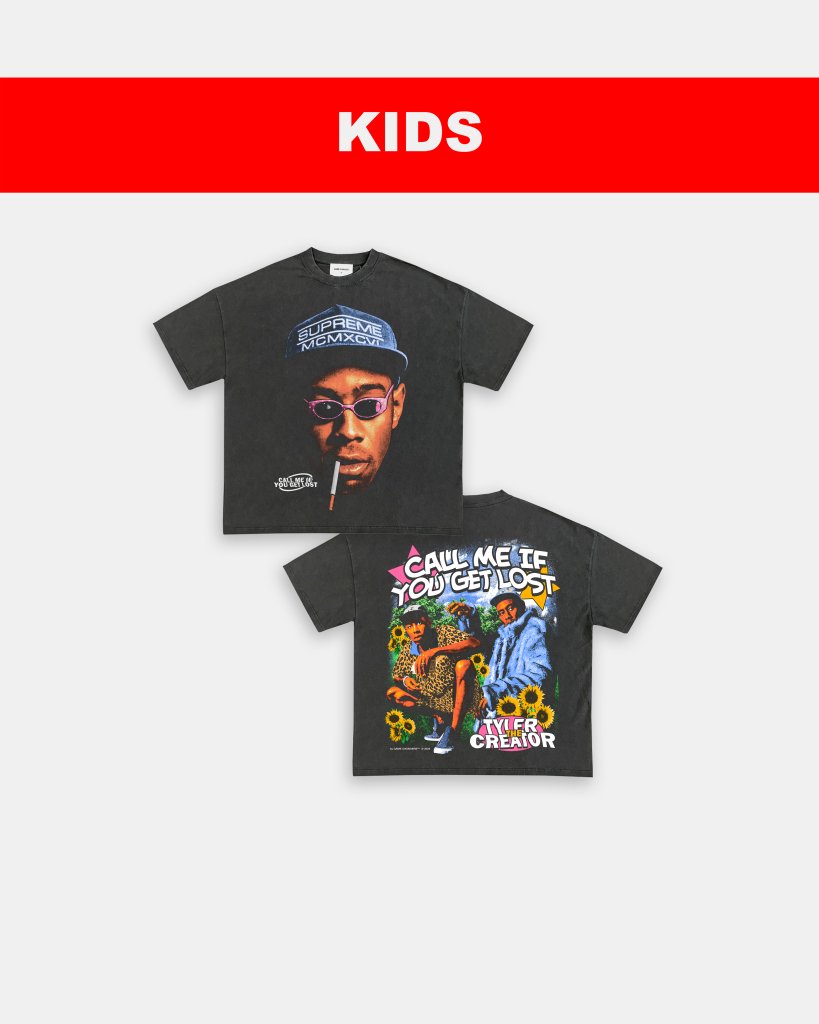 CALL ME WHEN YOU GET LOST - KIDS TEE - [DS]