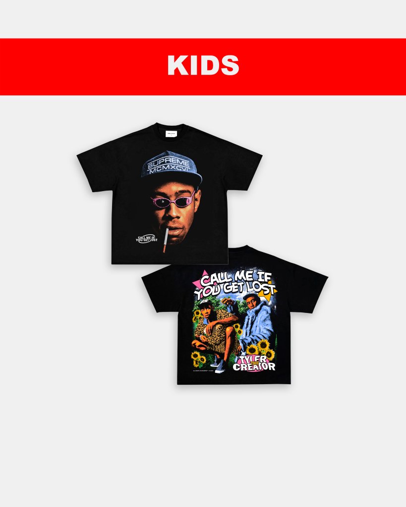 CALL ME WHEN YOU GET LOST - KIDS TEE - [DS]