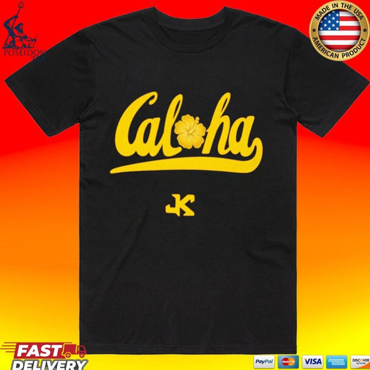 Caloha Cal Qb Jaron Keawe Sagapolutele Island Avenue T-shirt