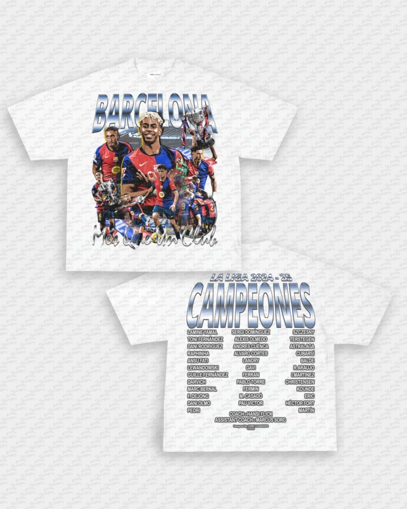 CAMPEONES 24-25 V2 TEE - [DS] - clothing by TeeHivey.com (Image 3)