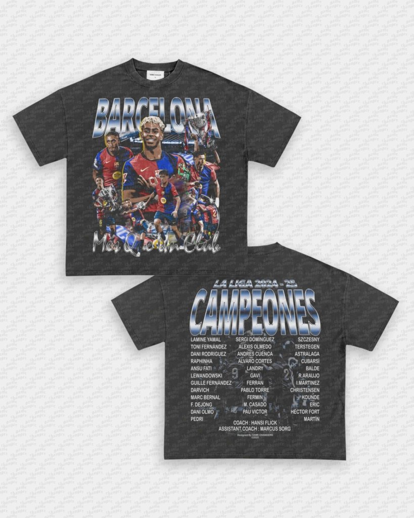 CAMPEONES 24-25 V2 TEE - [DS] - clothing by TeeHivey.com (Image 4)