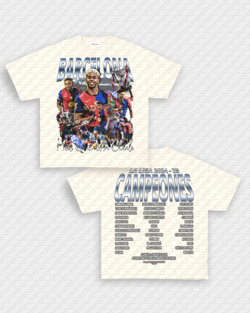 CAMPEONES 24-25 V2 TEE - [DS] - clothing by TeeHivey.com (Image 2)