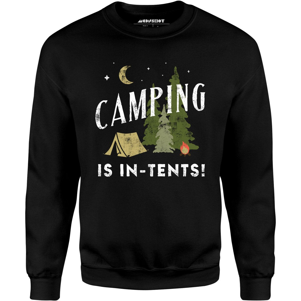 Camping is In-Tents - Unisex Sweatshirt
