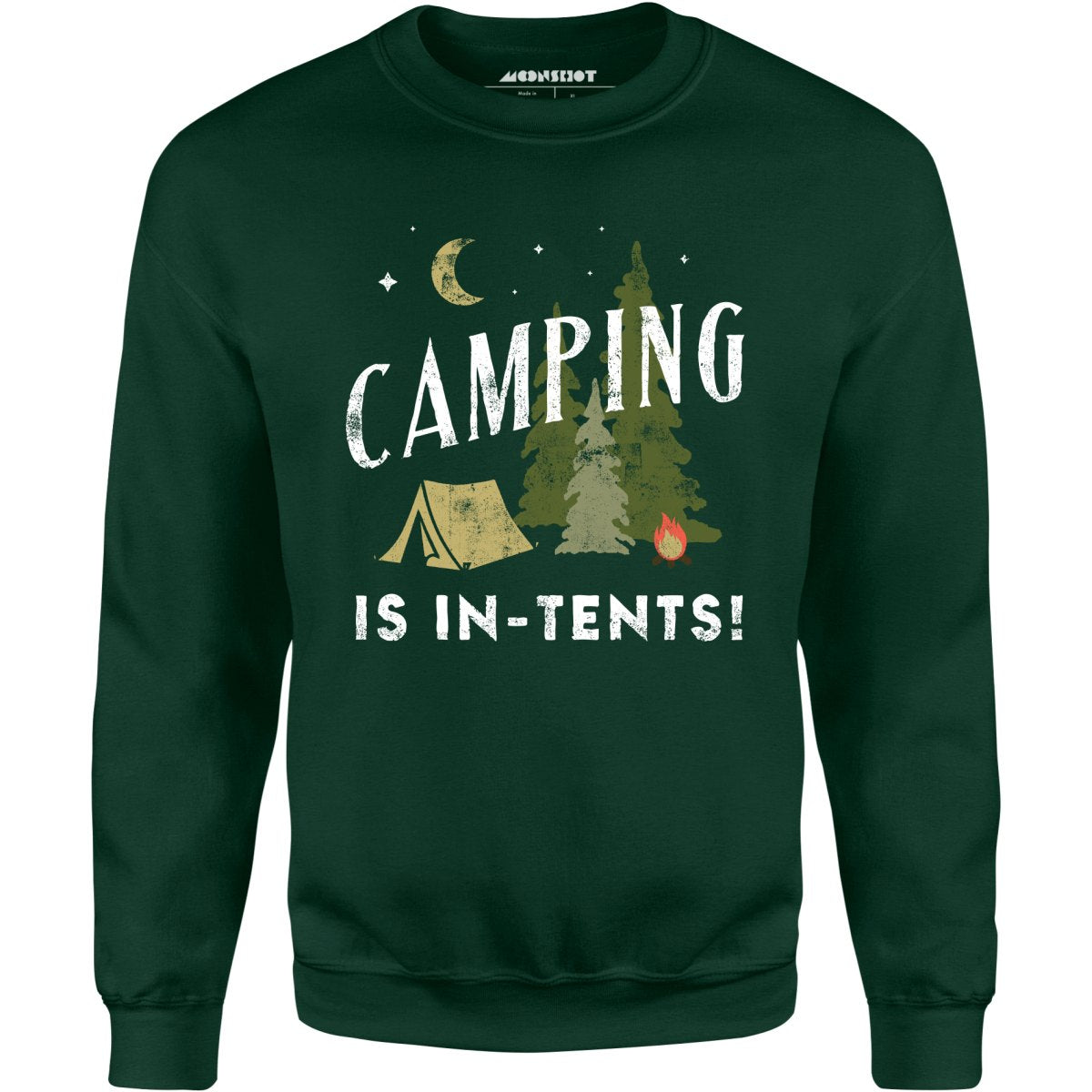 Camping is In-Tents - Unisex Sweatshirt