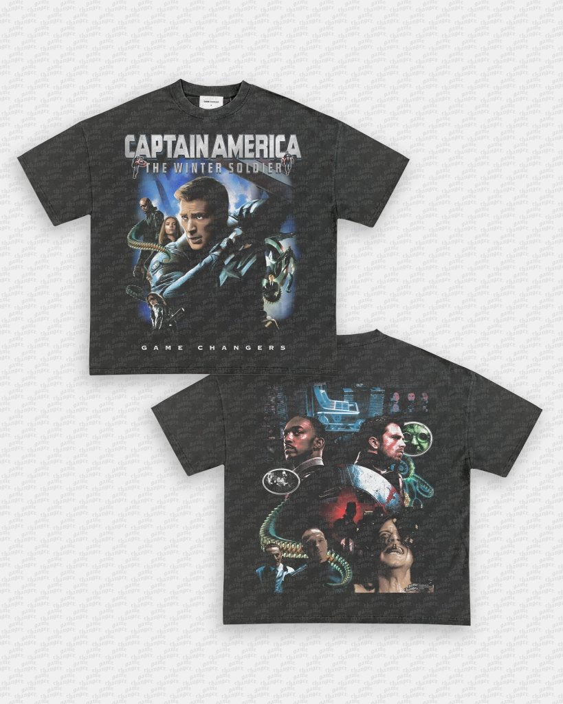 CAPTAIN AMERICA TWS TEE - [DS] - clothing by TeeHivey.com (Image 4)