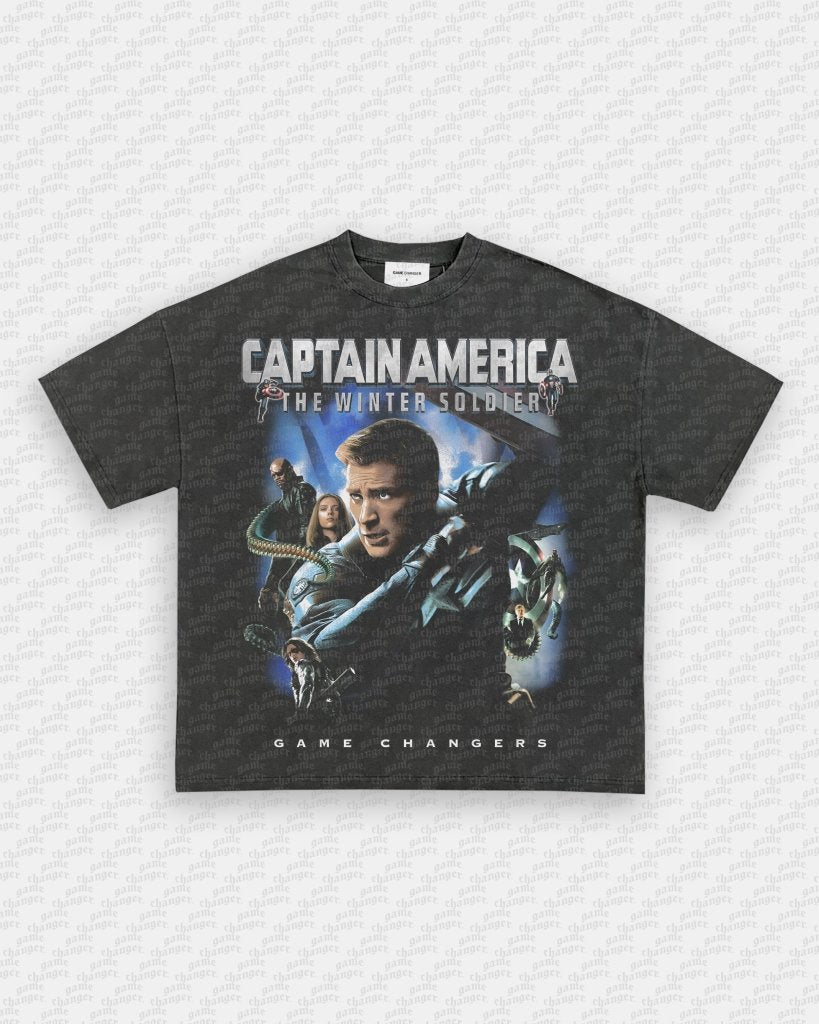 CAPTAIN AMERICA TWS V2 TEE - clothing by TeeHivey.com (Image 2)