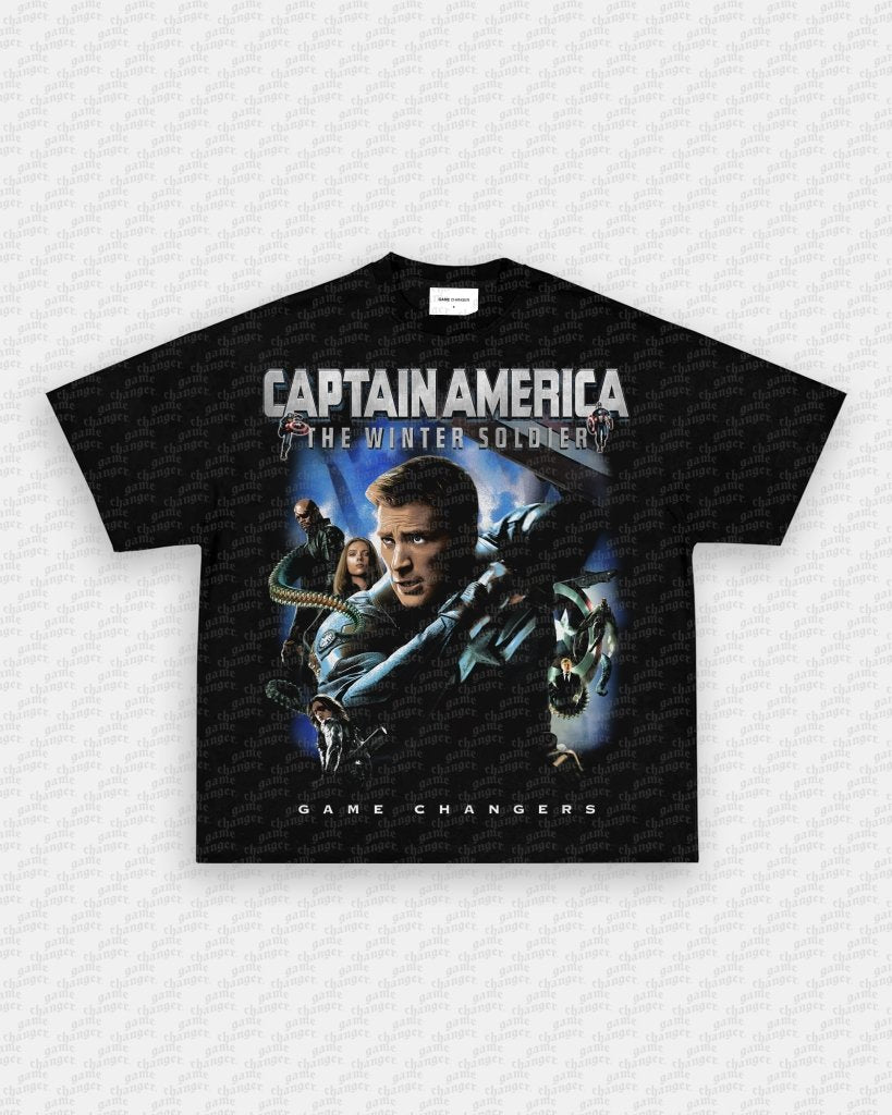 CAPTAIN AMERICA TWS V2 TEE - clothing by TeeHivey.com (Image 1)