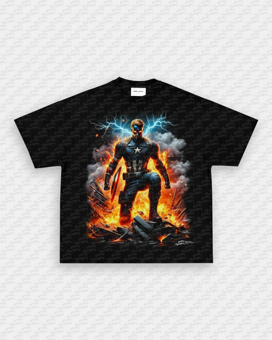 CAPTAIN AMERICA V2 TEE - clothing by TeeHivey.com (Image 1)