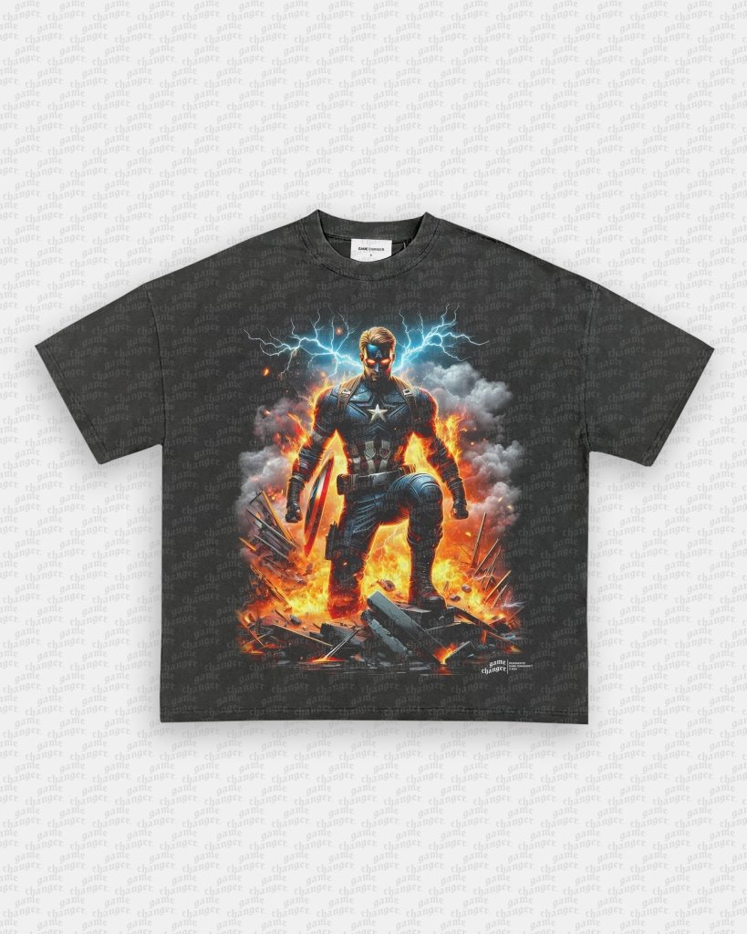 CAPTAIN AMERICA V2 TEE - clothing by TeeHivey.com (Image 4)