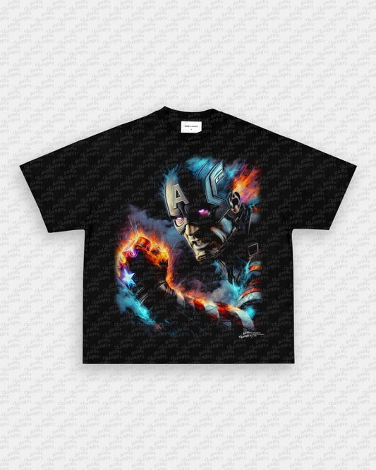 CAPTAIN AMERICA V3 TEE - clothing by TeeHivey.com (Image 1)