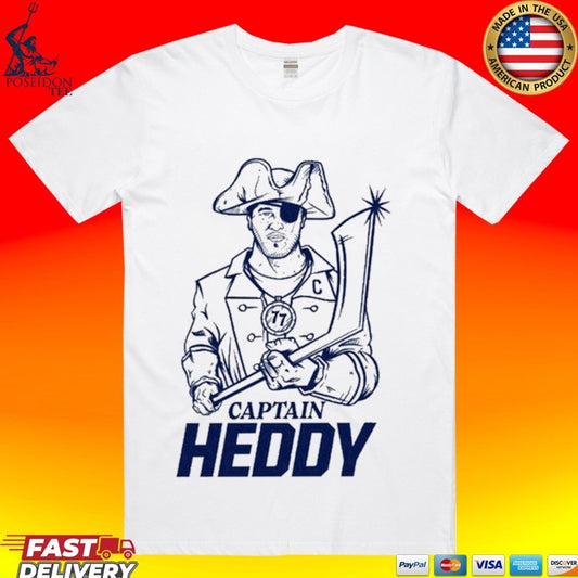 Captain Heddy Go Bolts T-shirt
