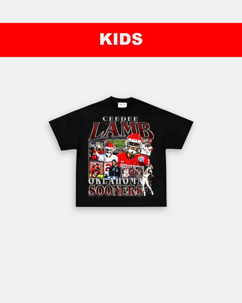 CEEDEE LAMB - OKLAHOMA - KIDS TEE - clothing by TeeHivey.com (Image 3)