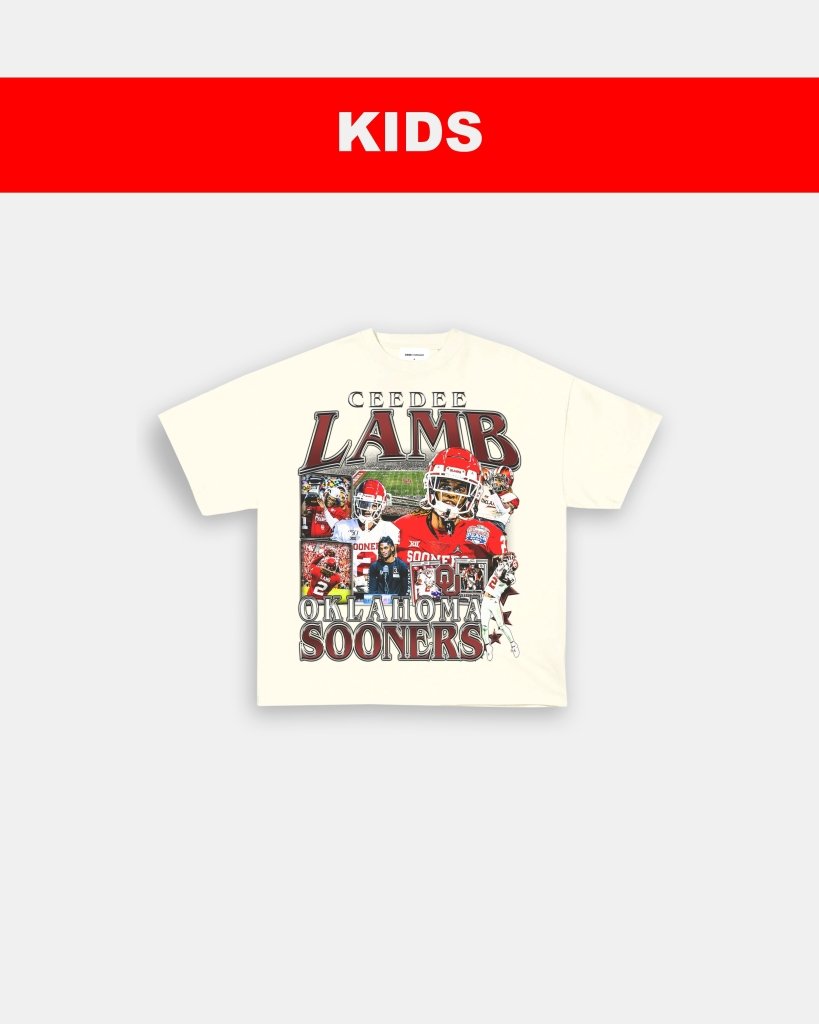 CEEDEE LAMB - OKLAHOMA - KIDS TEE - clothing by TeeHivey.com (Image 4)
