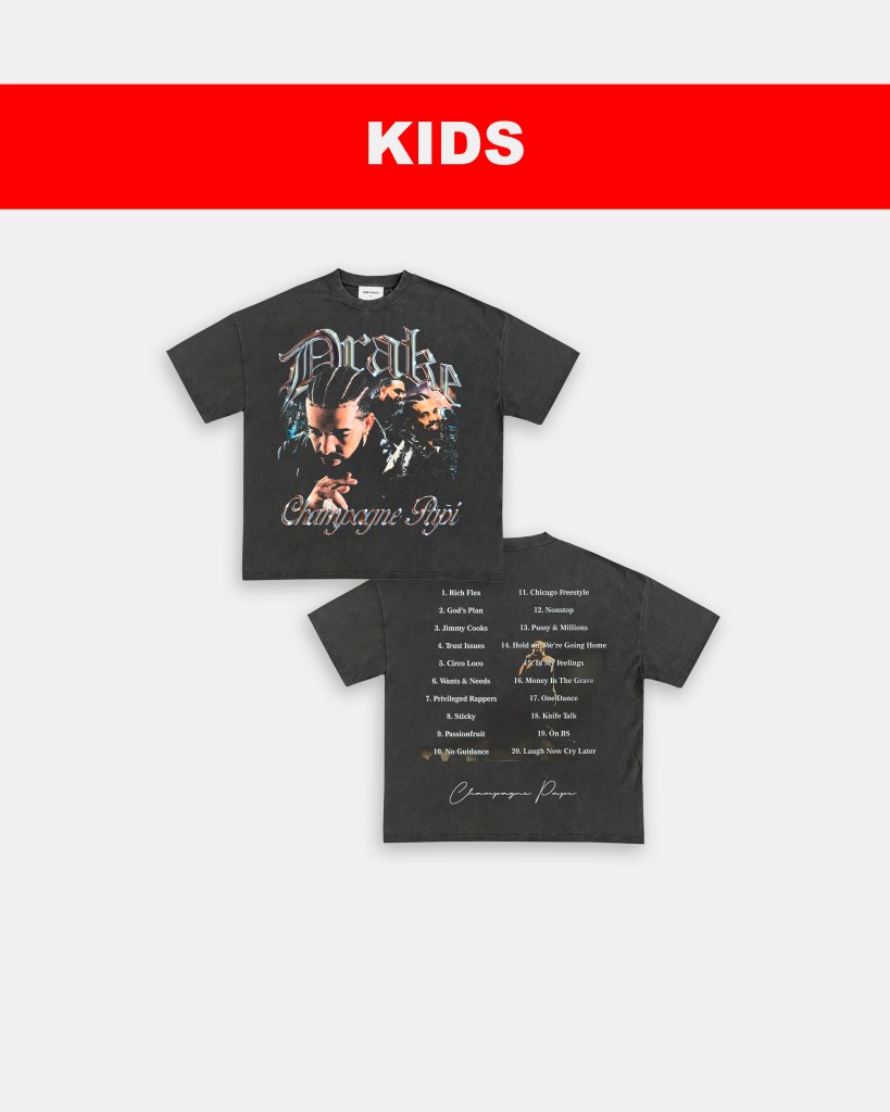 CHAMPAGNE PAPI - KIDS TEE - [DS]