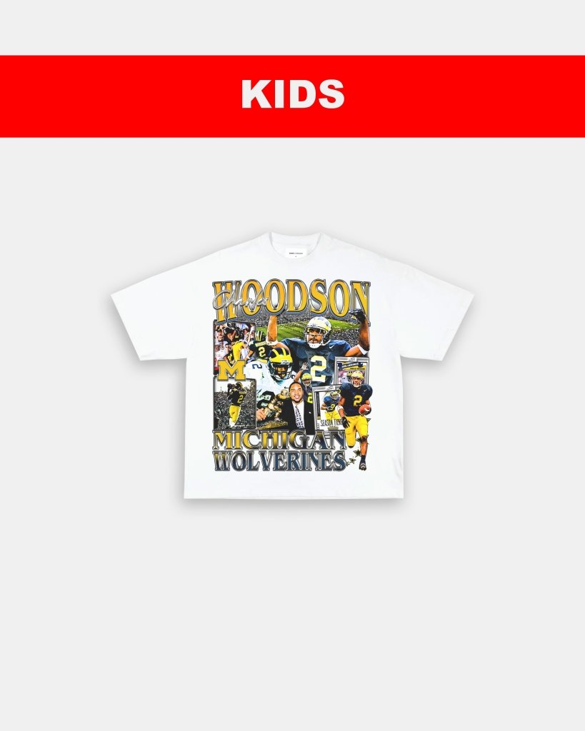 CHARLES WOODSON - MICHIGAN - KIDS TEE - clothing by TeeHivey.com (Image 2)