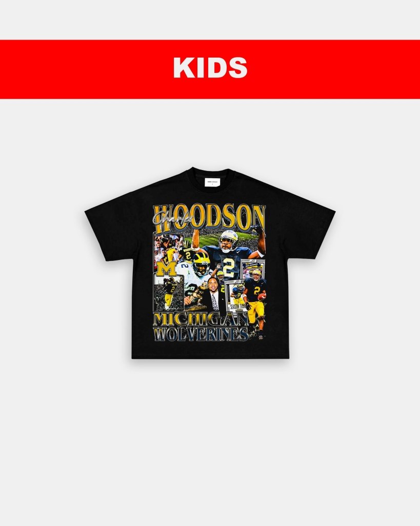 CHARLES WOODSON - MICHIGAN - KIDS TEE - clothing by TeeHivey.com (Image 3)