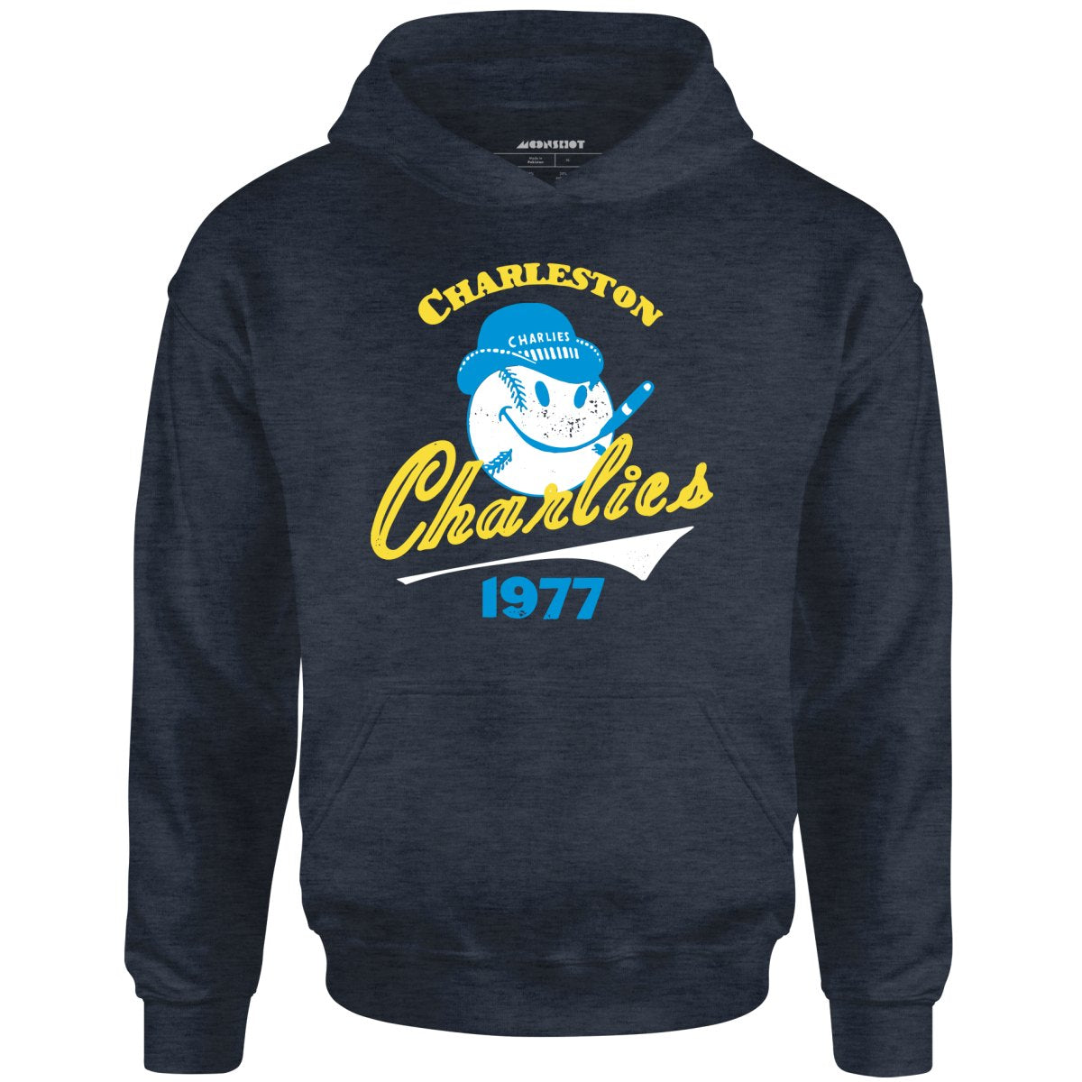 Charleston Charlies - West Virginia - Vintage Defunct Baseball Teams - Unisex Hoodie