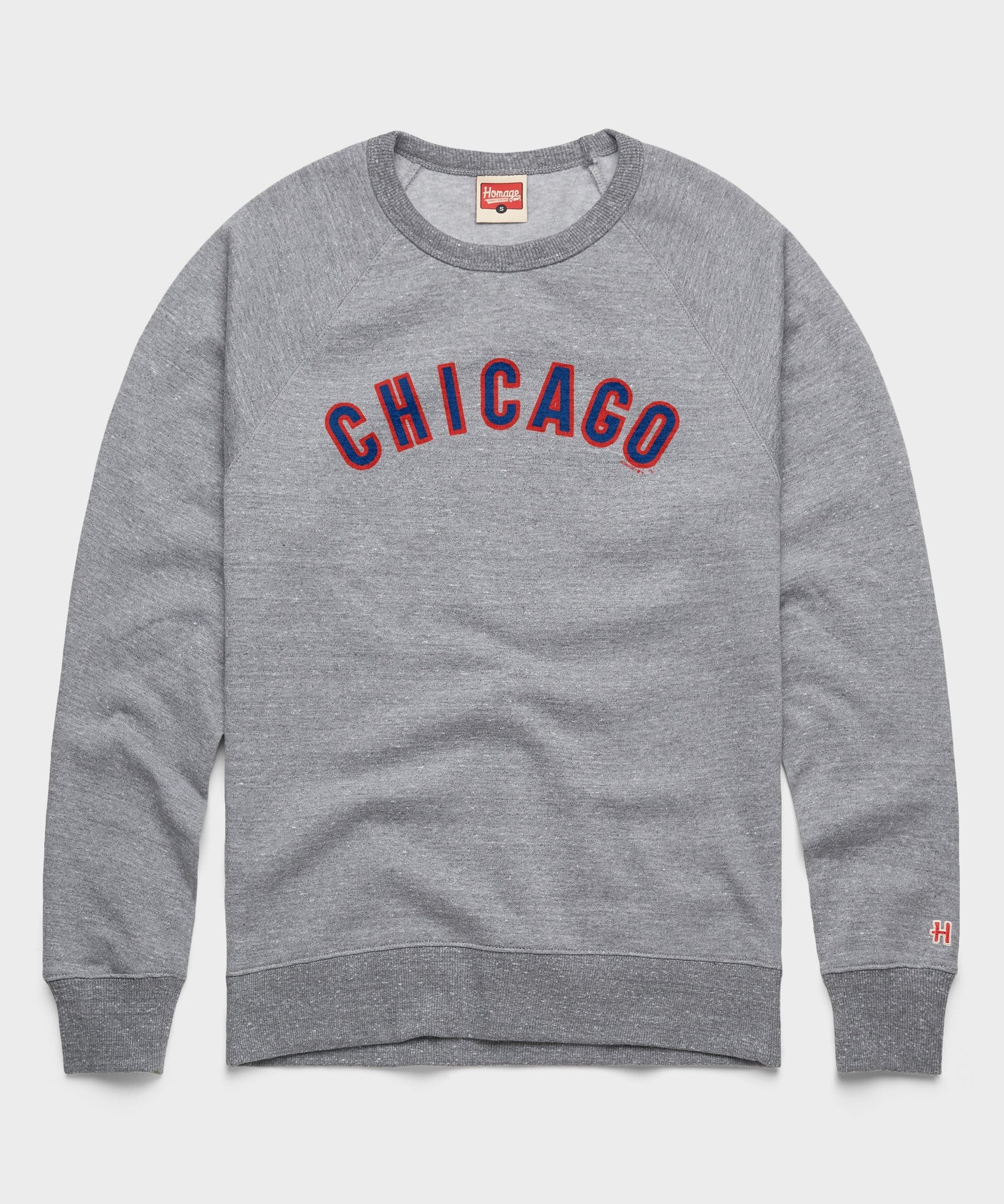 Chicago Cubs Jersey Logo '58 Crewneck
