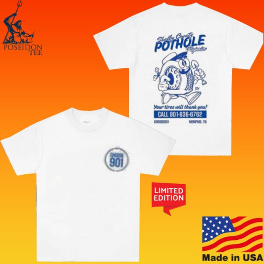 Choose901 Pothole Repair 2.0 T-shirt