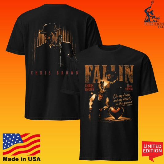 Chris Brown Fallin On My Knees And My Heart’s On The Ground T-shirt