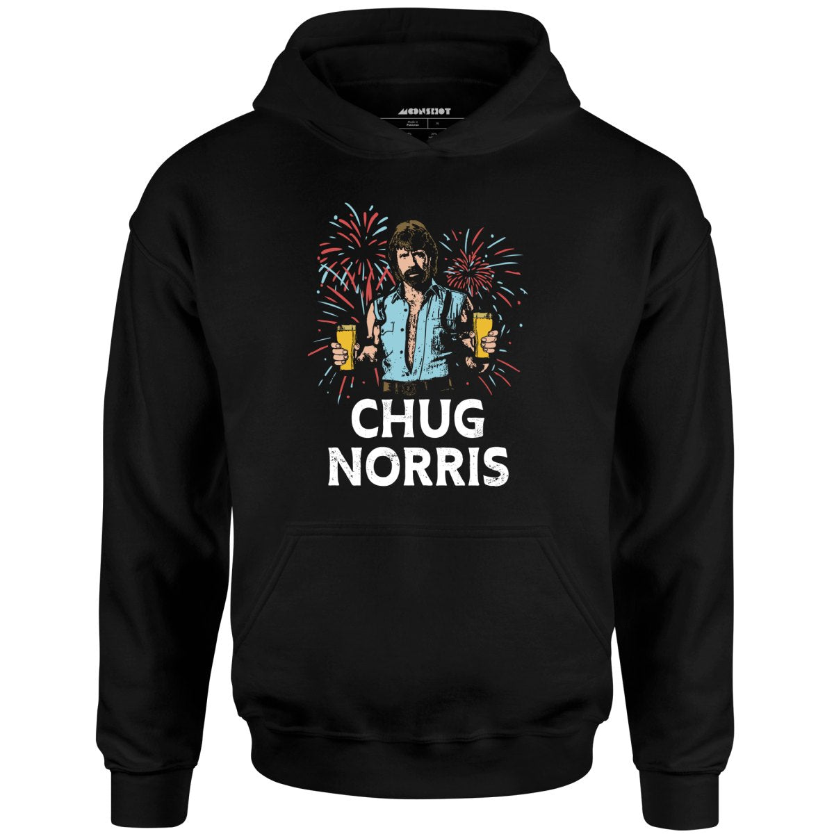 Chug Norris 4th of July - Unisex Hoodie
