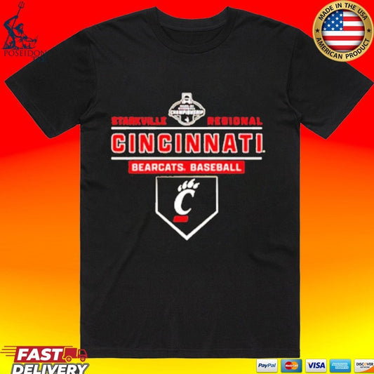 Cincinnati Baseball 2026 Regional Bound T-shirt