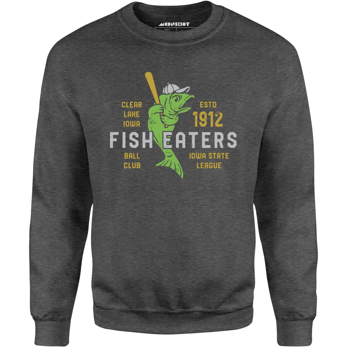 Clear Lake Fish Eaters - Iowa - Vintage Defunct Baseball Teams - Unisex Sweatshirt