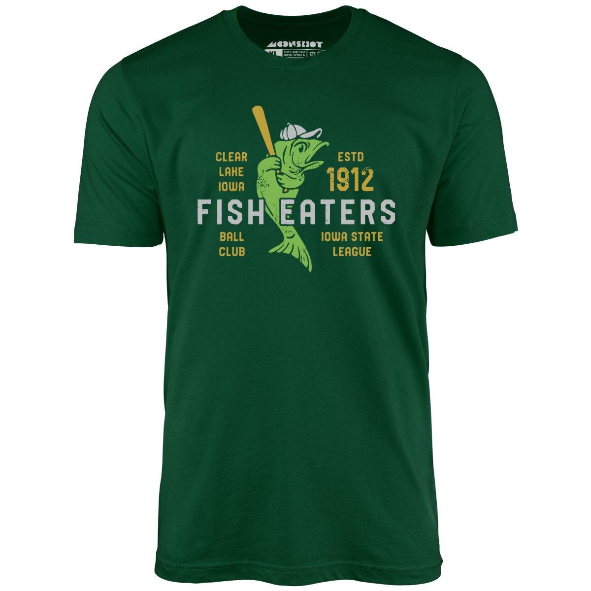Clear Lake Fish Eaters - Iowa  - Vintage Defunct Baseball Teams - Unisex T-Shirt