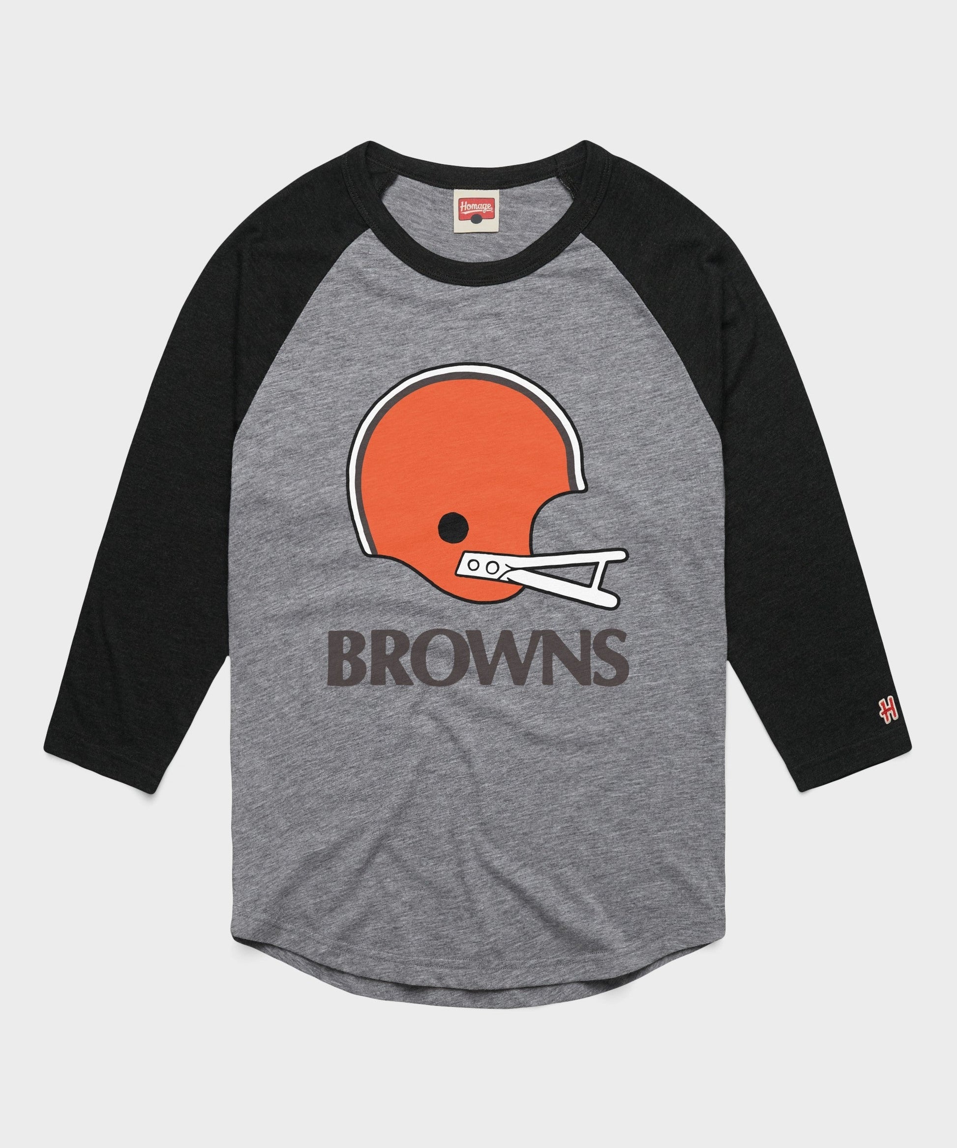 Cleveland Browns Big Helmet Raglan