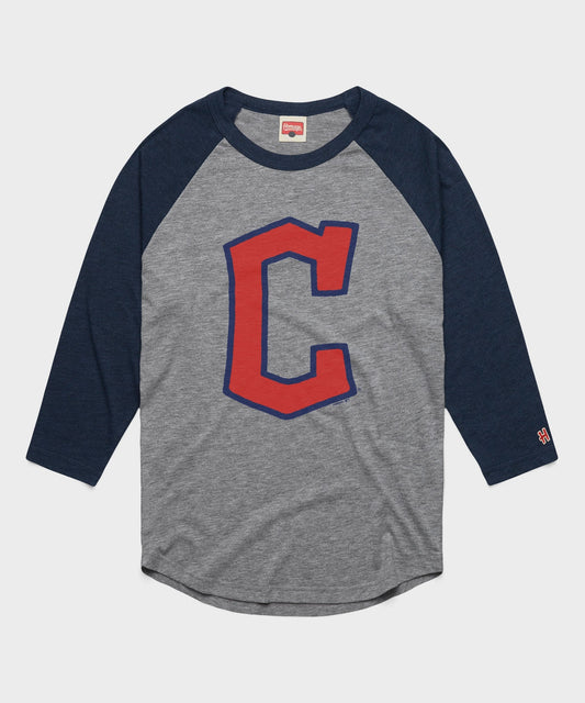 Cleveland Guardians Cap Logo '22 Raglan