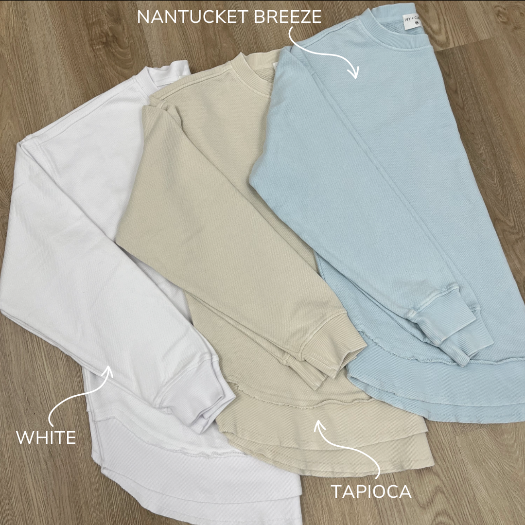 Tapioca Oversized Terry Poncho - clothing by TeeHivey.com (Image 3)