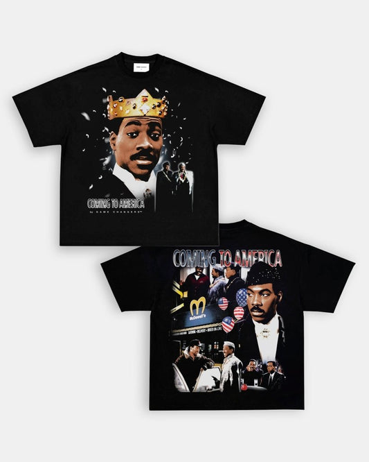 COMING TO AMERICA TEE - [DS]
