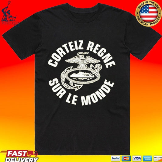 Corteiz Regne Sur Le Monde T-shirt