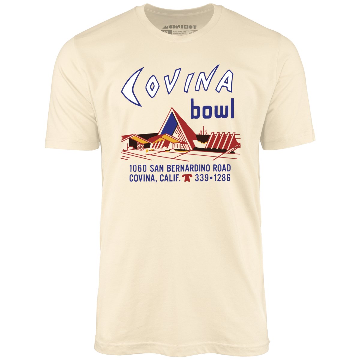 Covina Bowl - Covina, CA - Vintage Bowling Alley - Unisex T-Shirt