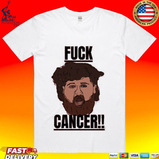 Creepcast merch Fuck Cancer T-shirt
