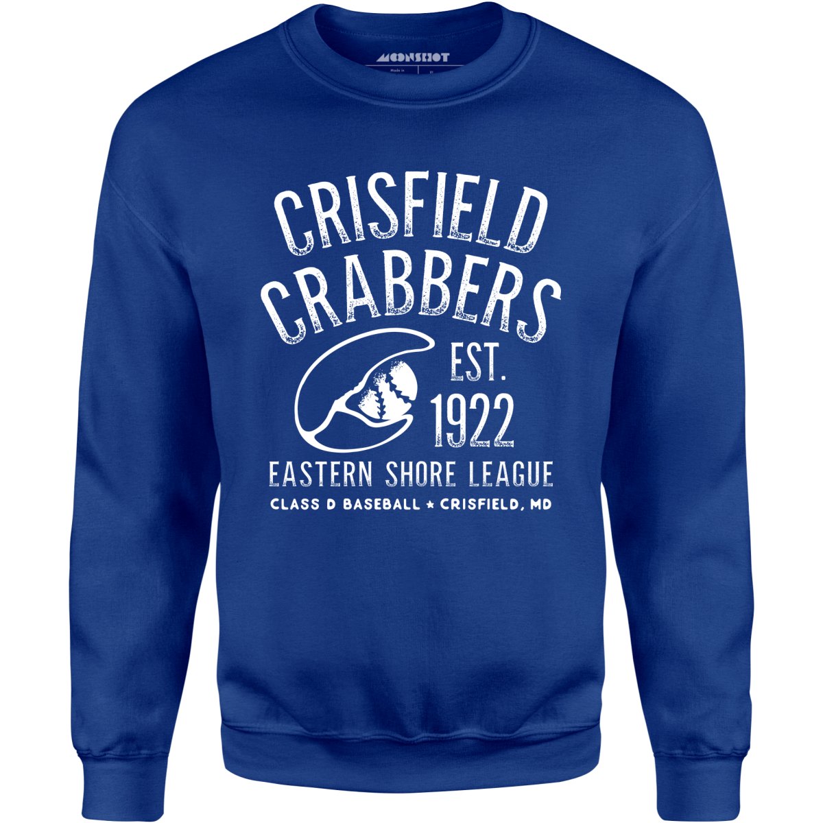 Crisfield Crabbers - Maryland - Vintage Defunct Baseball Teams - Unisex Sweatshirt